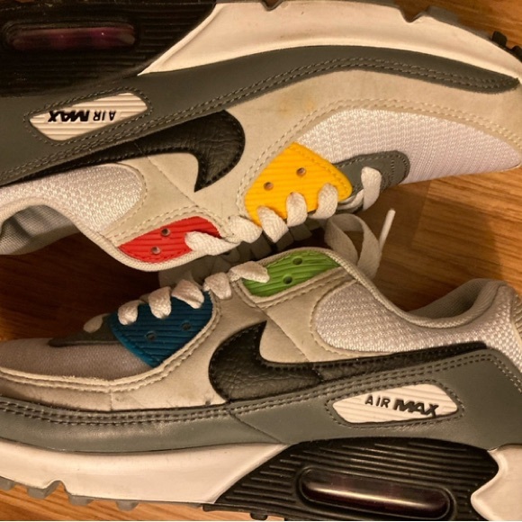 Nike Air Max 90 Essential Peace, Love, Swoosh - men’s 7.5 - Picture 1 of 6
